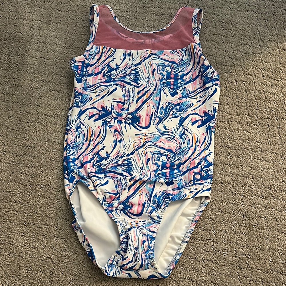 Plum gymnastics leotard